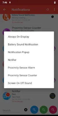 Notification History System android App screenshot 1