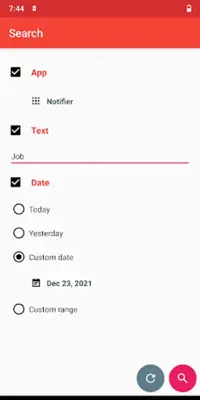 Notification History System android App screenshot 4