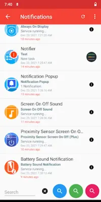 Notification History System android App screenshot 5