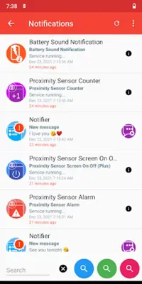 Notification History System android App screenshot 6